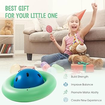 Amazon.com: Costzon Inflatable Dome Rocker Bouncer, 88